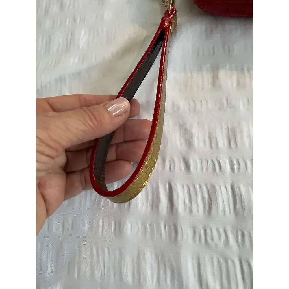 Coach OOAK upstyled Natalie straw wicker clutch
